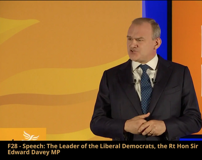 Ed Davey's Speech Autumn 2021